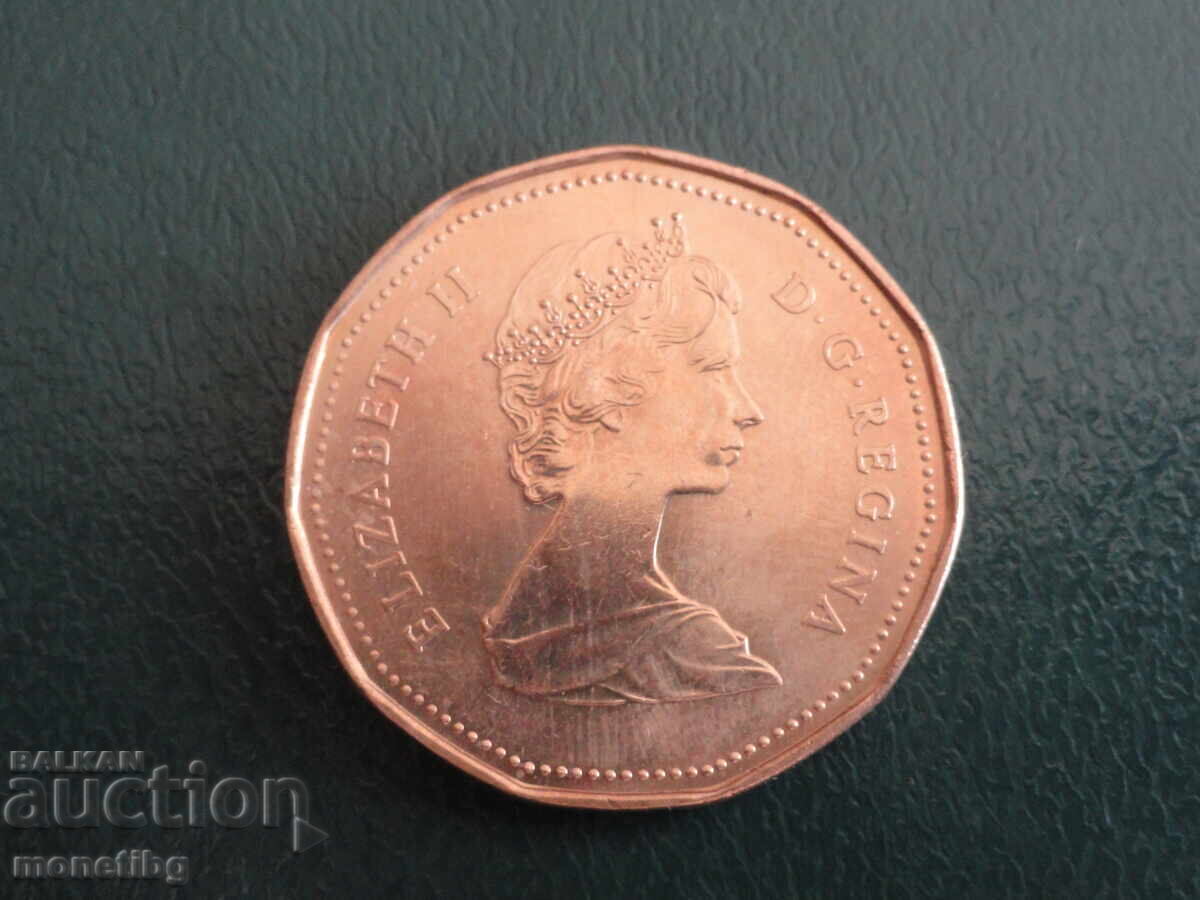 Καναδάς 1987 - 1 δολάριο με τιμή 2.80 BGN | € 1.43 Καναδάς 1987 - 1 δολάριο με τιμή 2.80 BGN | € 1.43