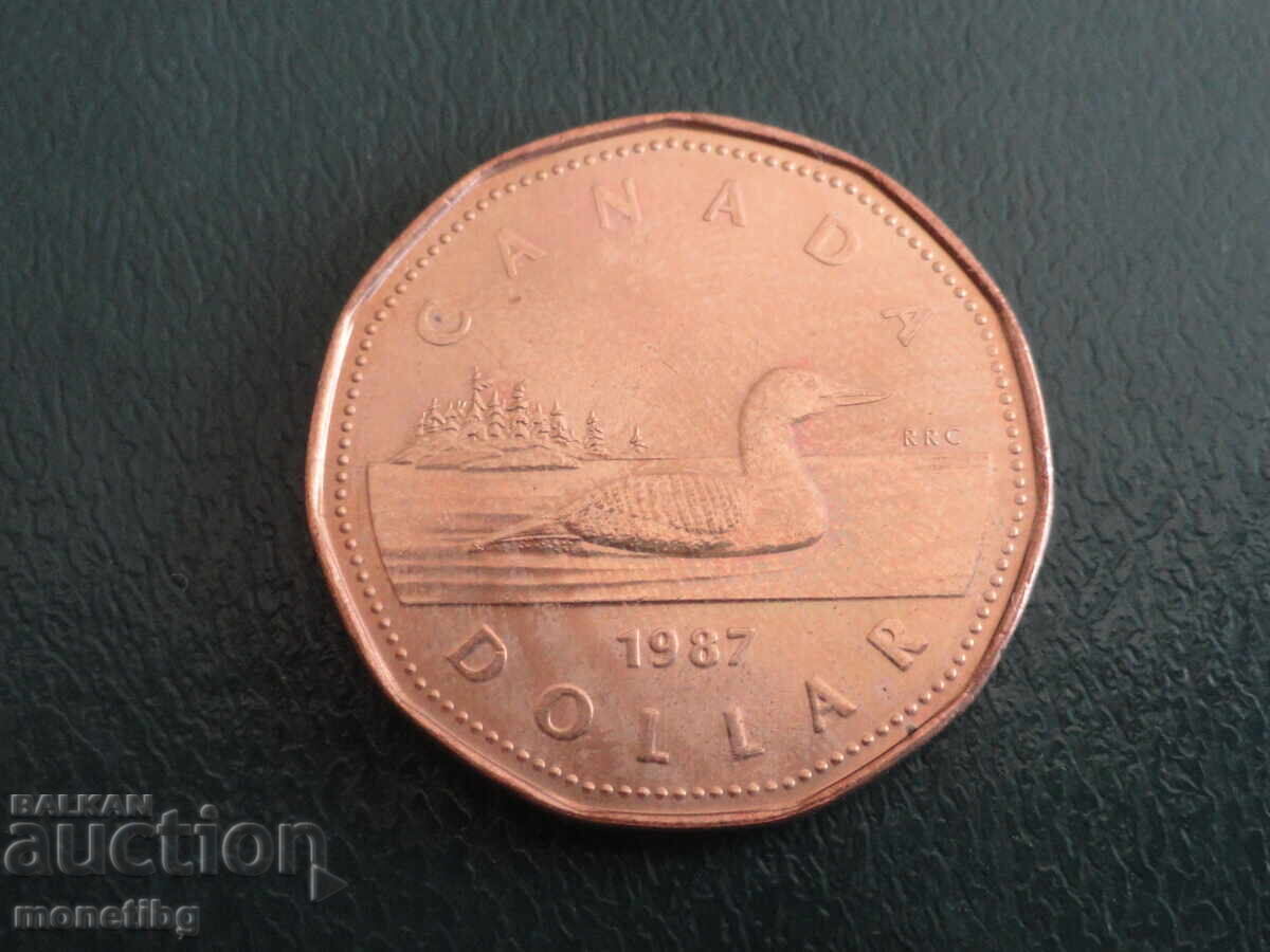 Auction  Canada 1987 - 1 Dollar