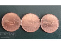 Καναδάς 1987 - 1 δολάριο (3 τεμάχια)