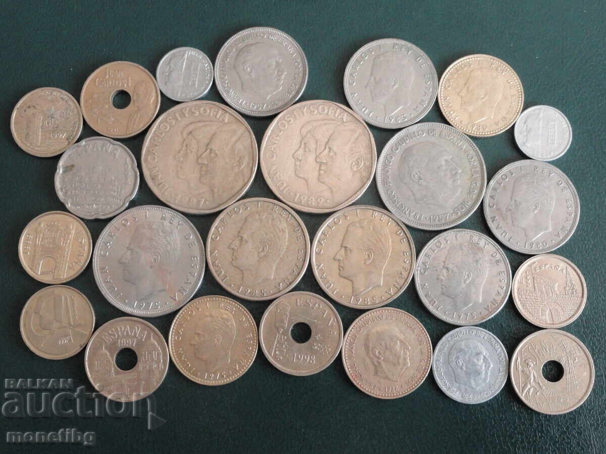 Spania - Colecție de monede (25 bucăți) - 5