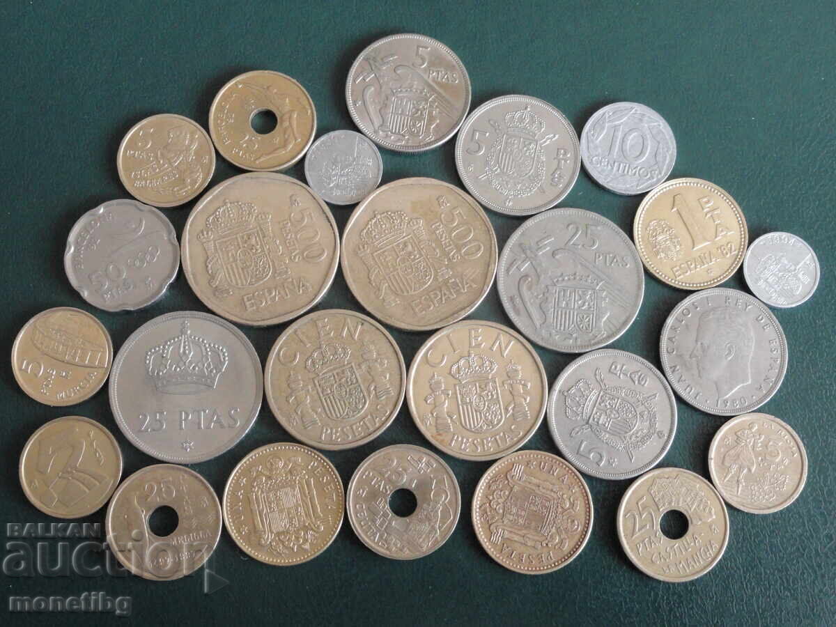 Spania - Colecție de monede (25 bucăți) - 6
