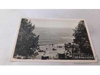 Carte poștală Plaja Obzor 1960