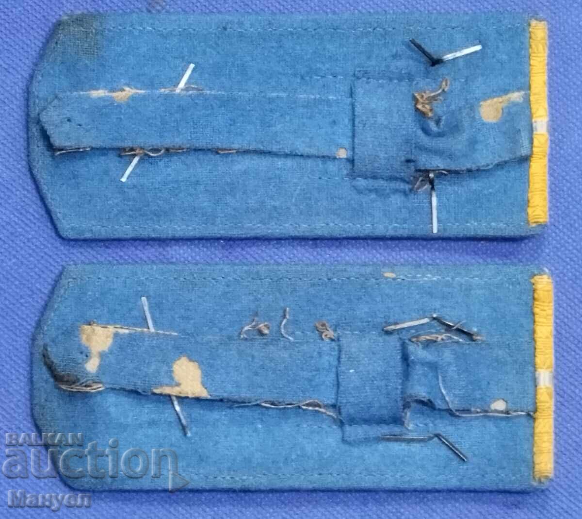 Selling old military shoulder boards. Early socialist air force with price 49.90 BGN | € 25.51