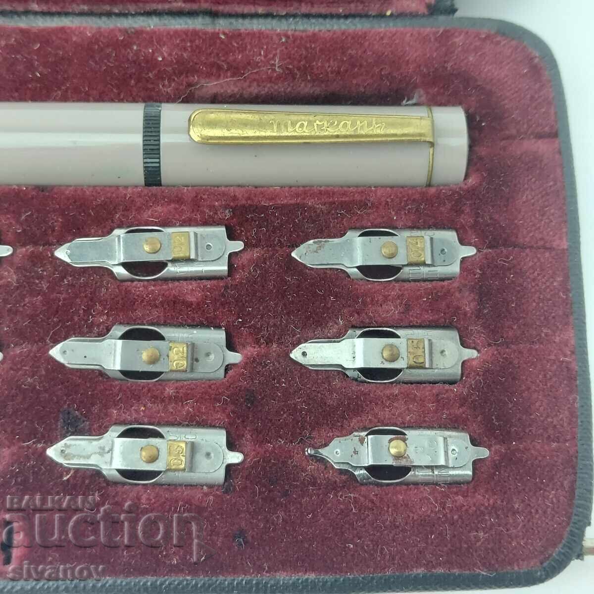 Доставка на Стар комплект за калиграфия Маркант Markant 100 #5860 Доставка на Стар комплект за калиграфия Маркант Markant 100 #5860