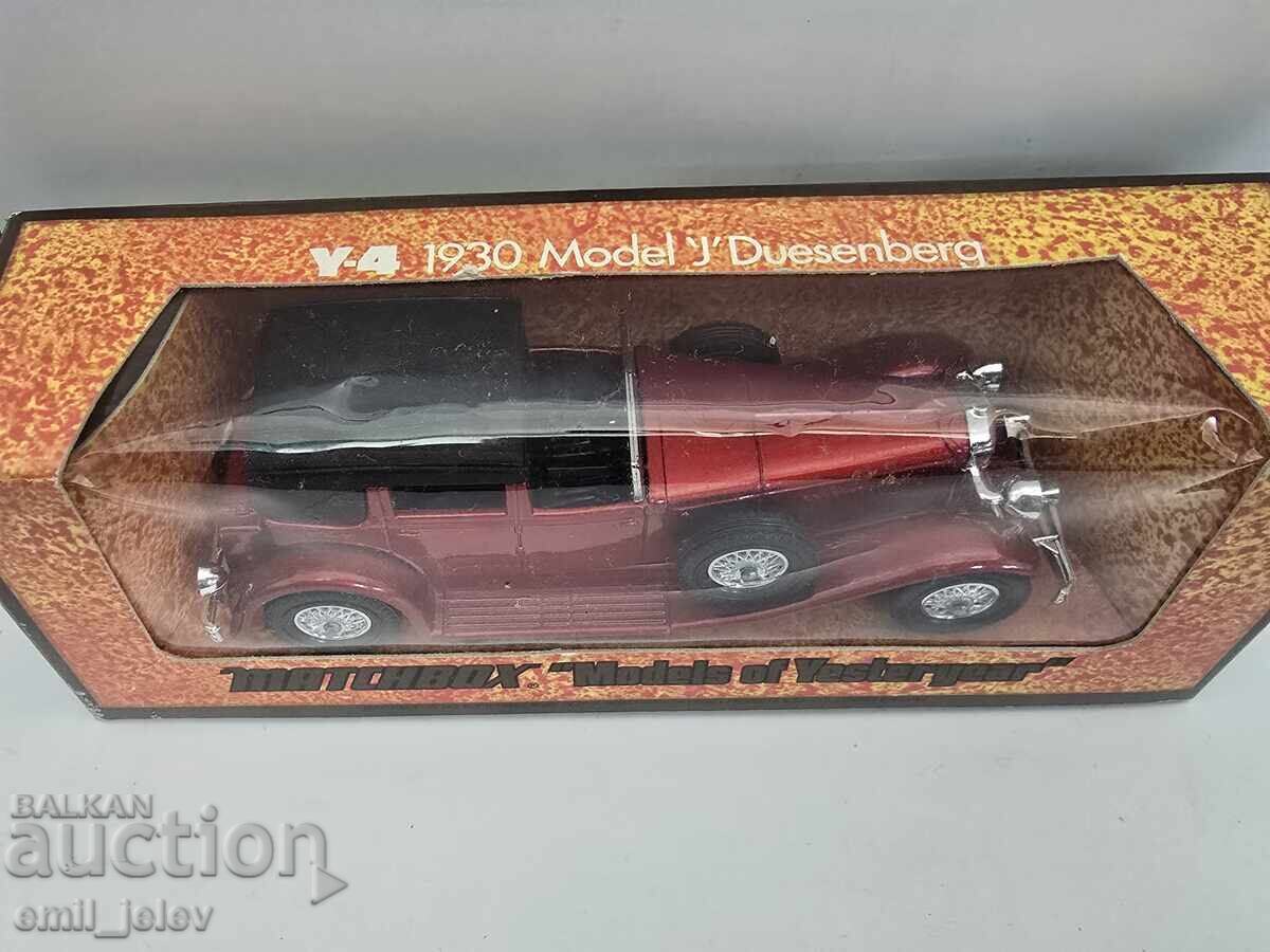 Δημοπρασία MATCHBOX - YESTERYEAR Y-4/4 Model y' Duesenberg 1930 έτος