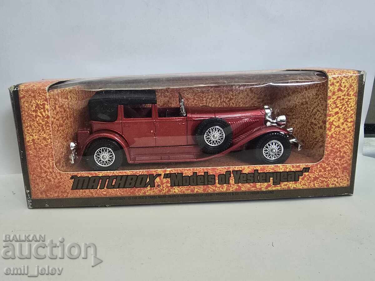 MATCHBOX - YESTERYEAR Y-4/4 Model y' Duesenberg 1930 έτος