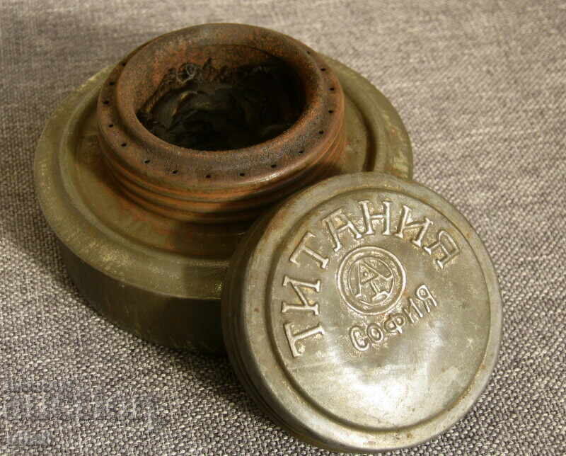 Auction  Kingdom of Bulgaria tourist military spirit lamp Titania