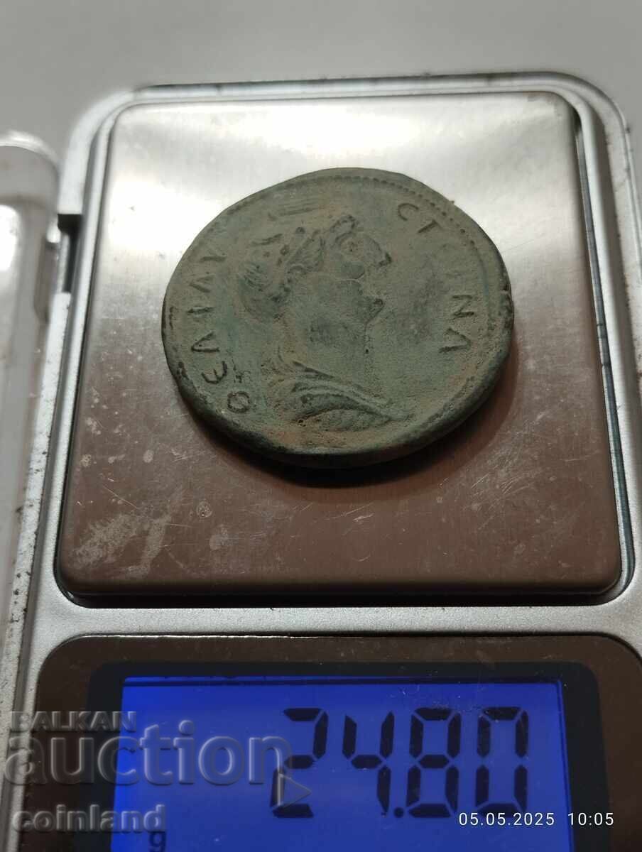 Delivery of Bronze medallion of GALERIUS+FAUSTINA - REPLICA REPRODUCTION Delivery of Bronze medallion of GALERIUS+FAUSTINA - REPLICA REPRODUCTION