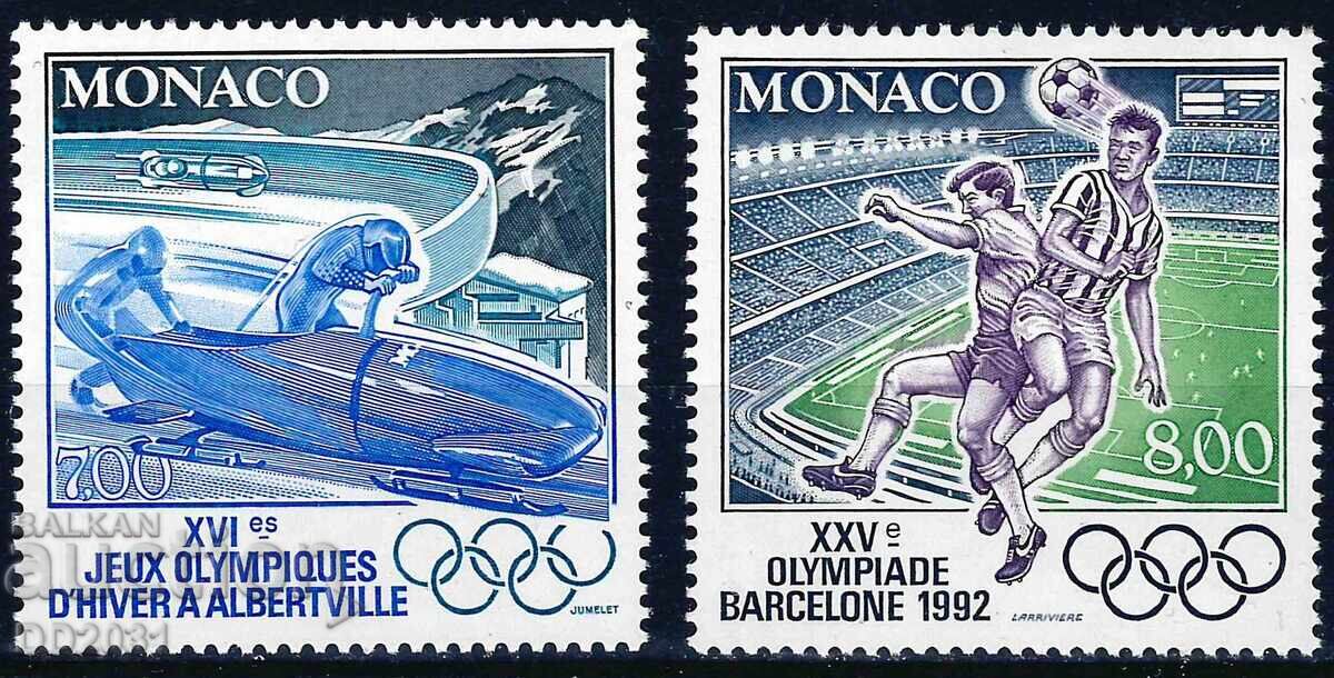 Monaco 1992 - olimpiada MNH Monaco 1992 - olimpiada MNH