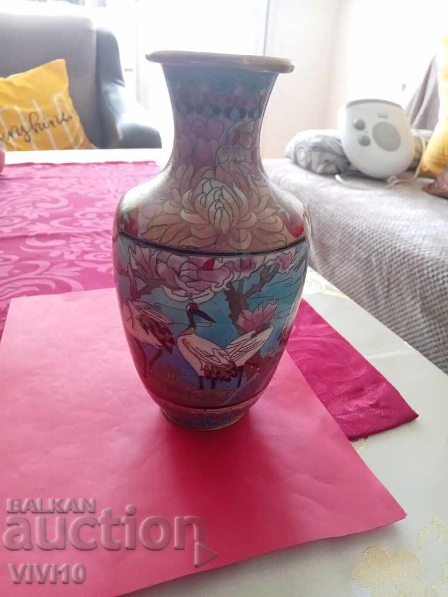 Παλαιό Κινέζικο, βάζο, κλάζο, 24 εκ