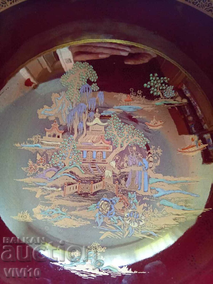 Antique porcelain bowl, England, 25cm