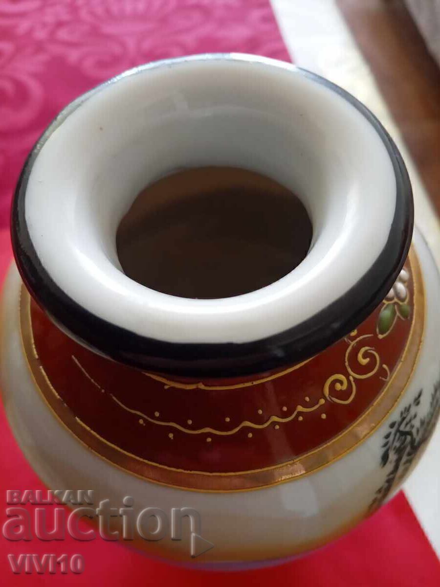 Δημοπρασία Αρχαίο βάζο, σατσούμα, 21εκ