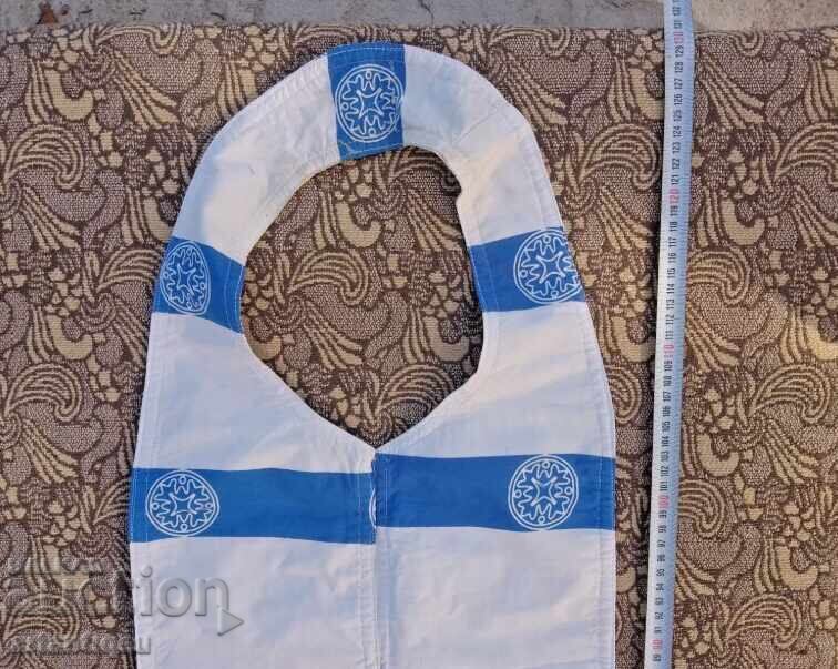 Αντίκα ορθόδοξος επιτραχήλιο - μεταχειρισμένο, κηλίδες από κερί - 6