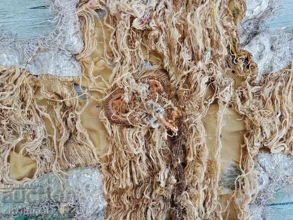 Cover for a chalice of an Orthodox priest with metal threads 19 - 7