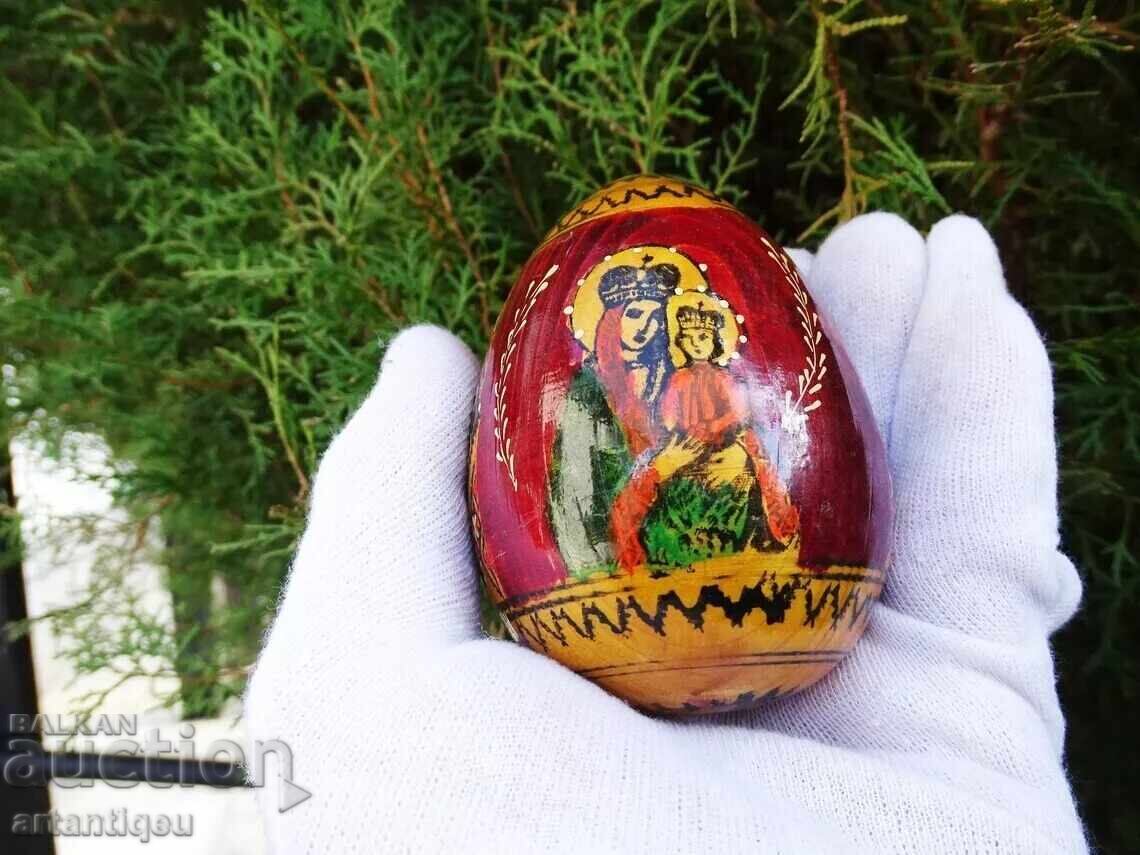 Ou rusesc ortodox vechi, pictat manual M2 cu preț 15.00 BGN | € 7.67