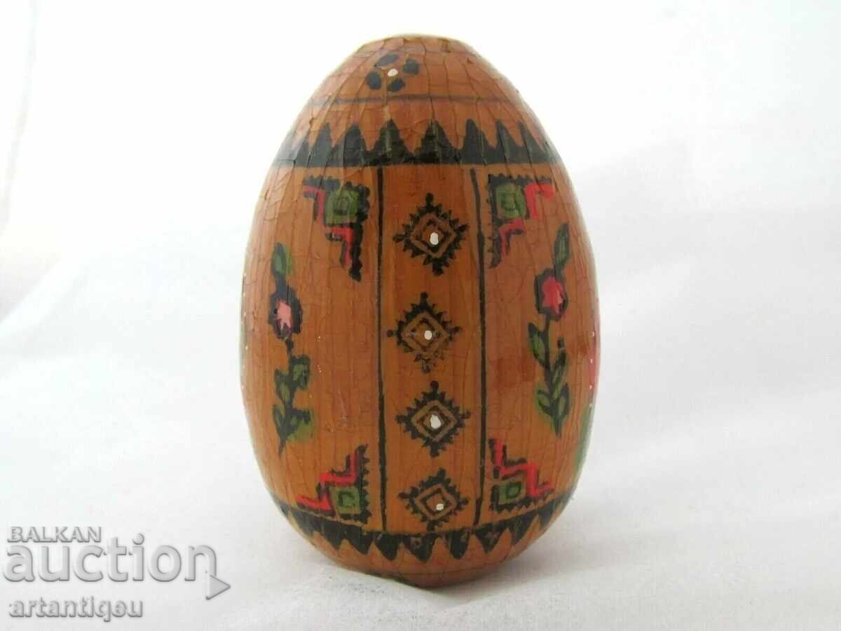 Δημοπρασία Παλαιό ρωσικό ορθόδοξο χειροποίητο ζωγραφισμένο αυγό Μ1