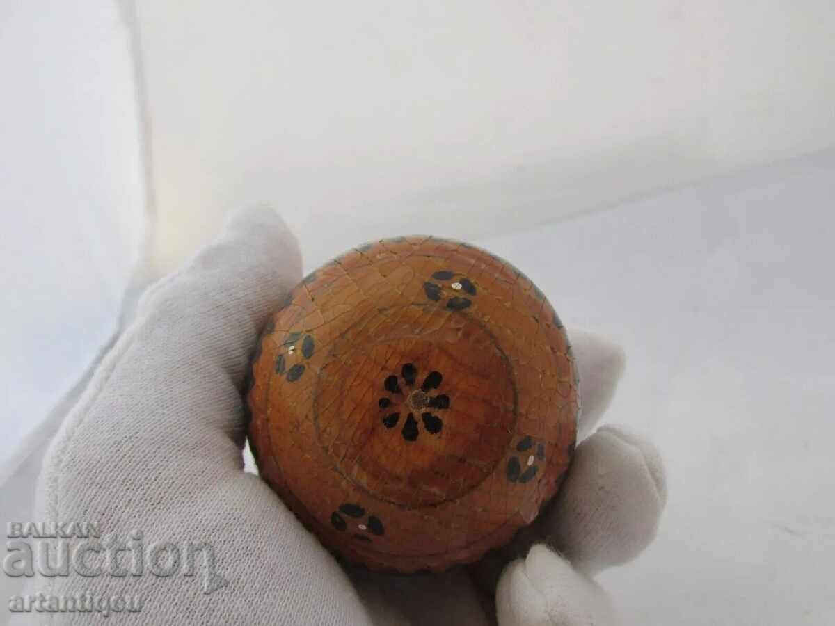 Παλαιό ρωσικό ορθόδοξο χειροποίητο ζωγραφισμένο αυγό Μ1 - 5