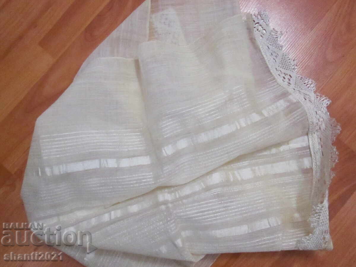 19v. prosop ritualic țesut manual cu chenar de mătase - 6 19v. prosop ritualic țesut manual cu chenar de mătase - 6