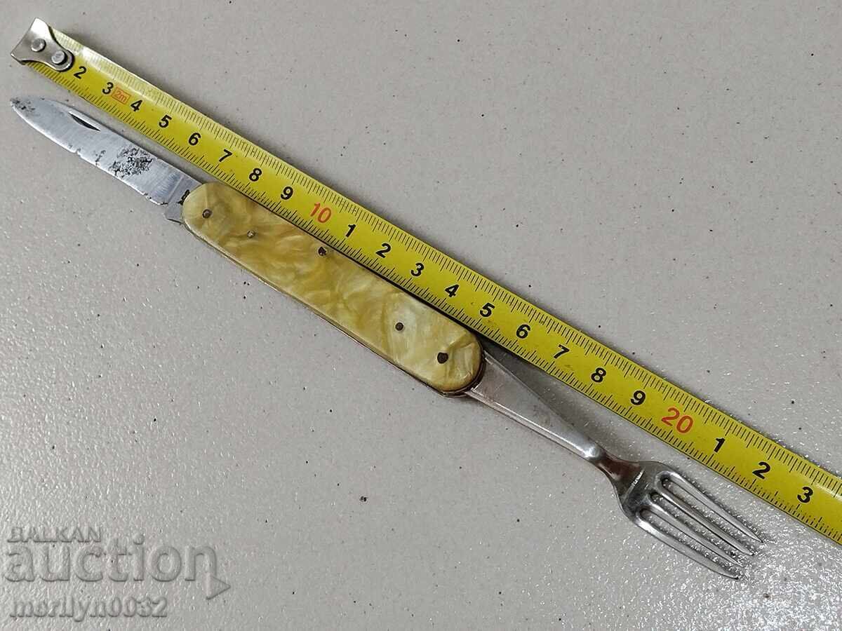 Old socialist leg Sickle and hammer knife NRB with price 38.00 BGN | € 19.43