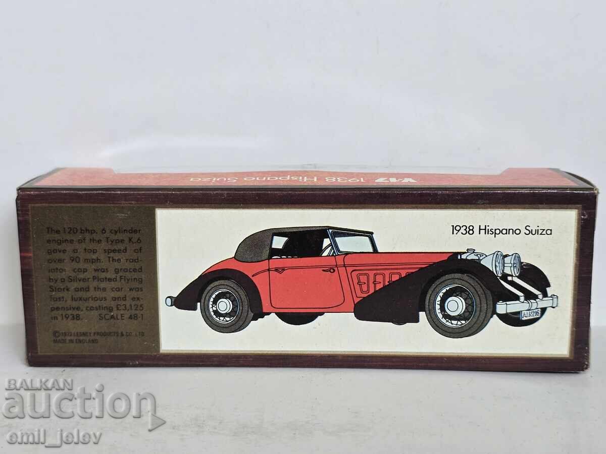MATCHBOX YESTERYEAR Y-17/1 1938 Hispano Suiza - 6