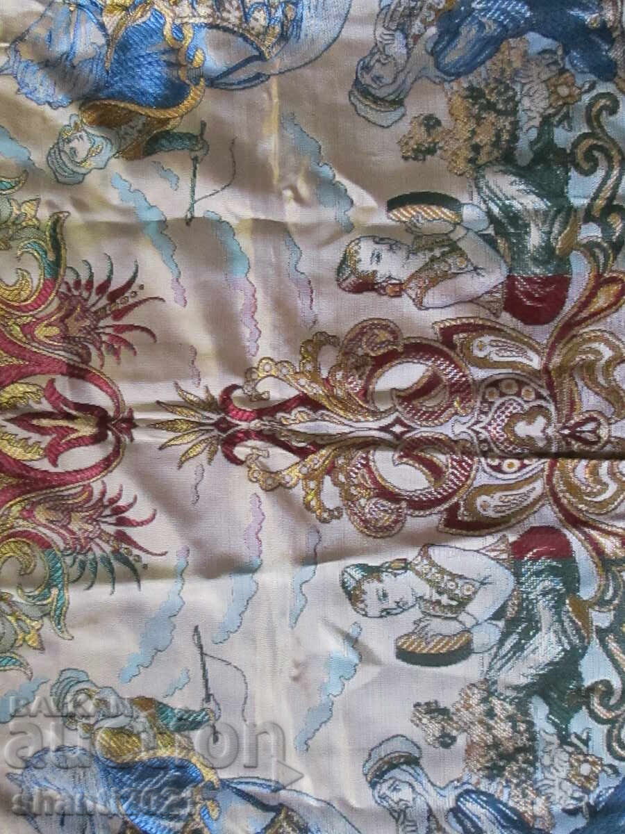 Vintage silk cover, Arabic motifs - 5