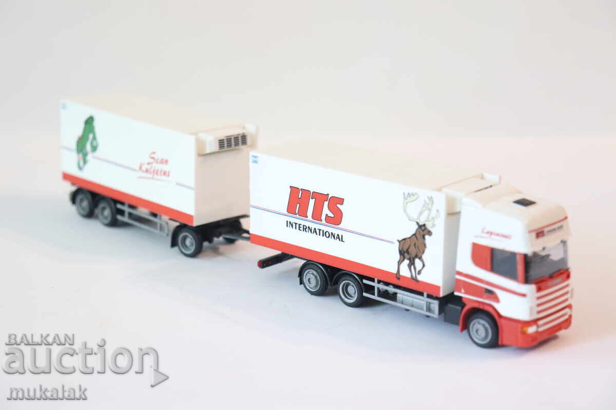 AMW 1:87 H0 SCANIA THERMO KING REFRIGERATED TRUCK TIR MODEL - 6 AMW 1:87 H0 SCANIA THERMO KING REFRIGERATED TRUCK TIR MODEL - 6