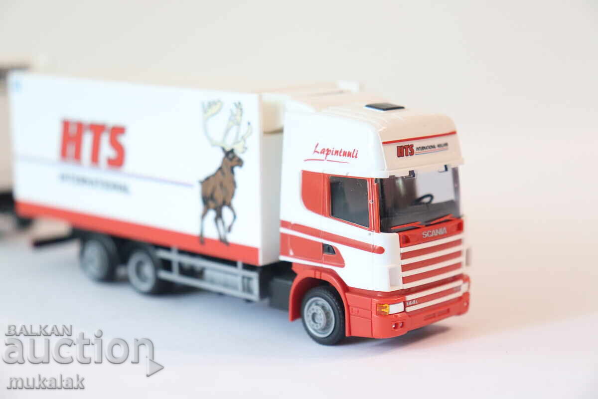 AMW 1:87 H0 SCANIA THERMO KING REFRIGERATED TRUCK TIR MODEL - 7 AMW 1:87 H0 SCANIA THERMO KING REFRIGERATED TRUCK TIR MODEL - 7