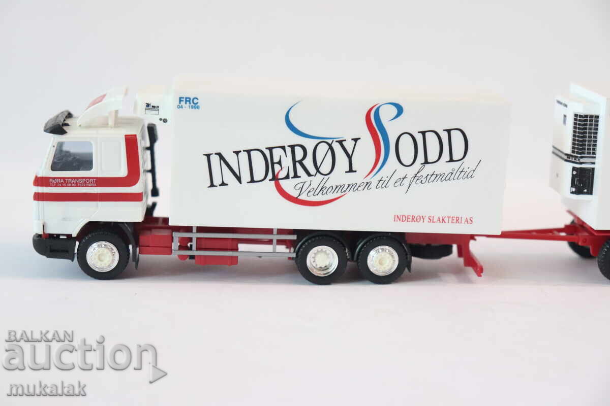 AMW 1:87 H0 SCANIA THERMO KING CAMION FRIGORIFIC TIR MODEL cu preț 45.00 BGN | € 23.01