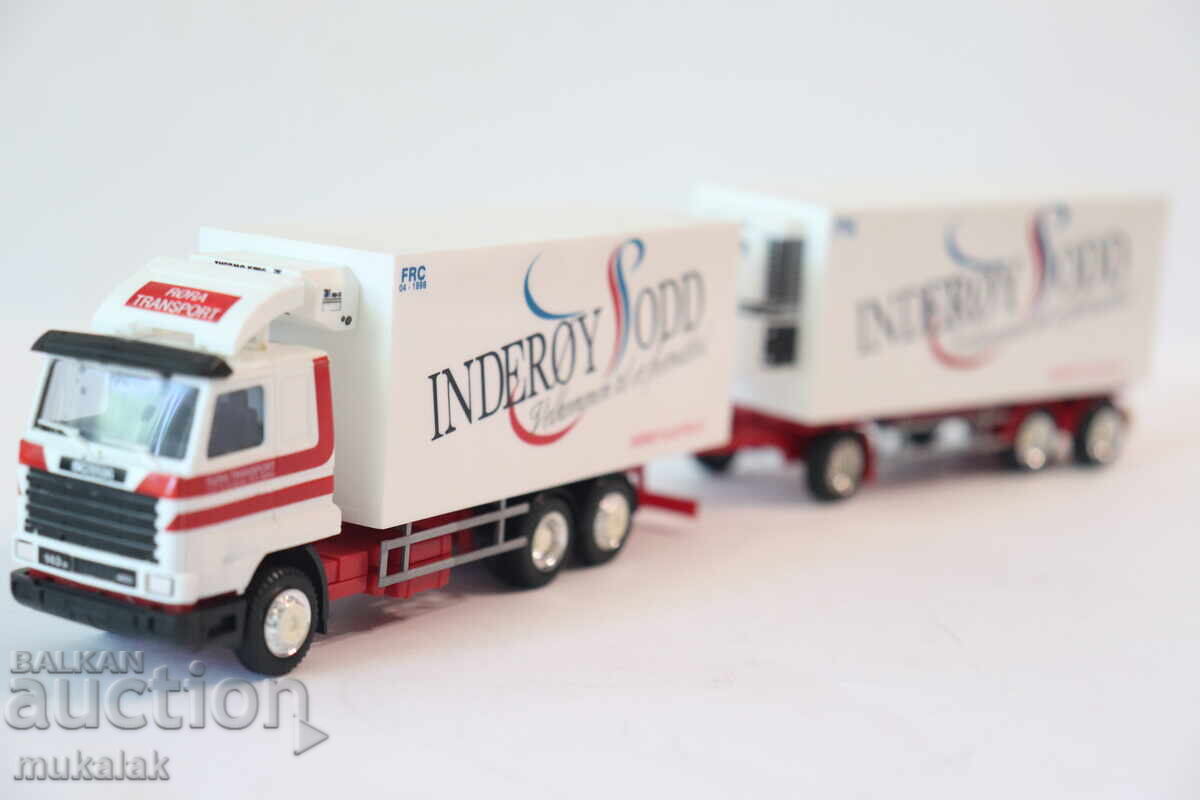 Licitație AMW 1:87 H0 SCANIA THERMO KING CAMION FRIGORIFIC TIR MODEL
