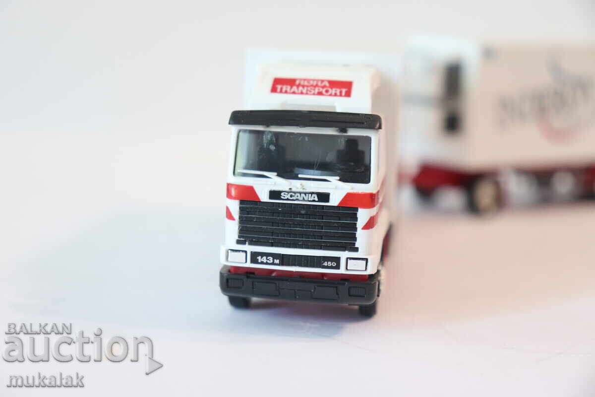 Livrarea AMW 1:87 H0 SCANIA THERMO KING CAMION FRIGORIFIC TIR MODEL
