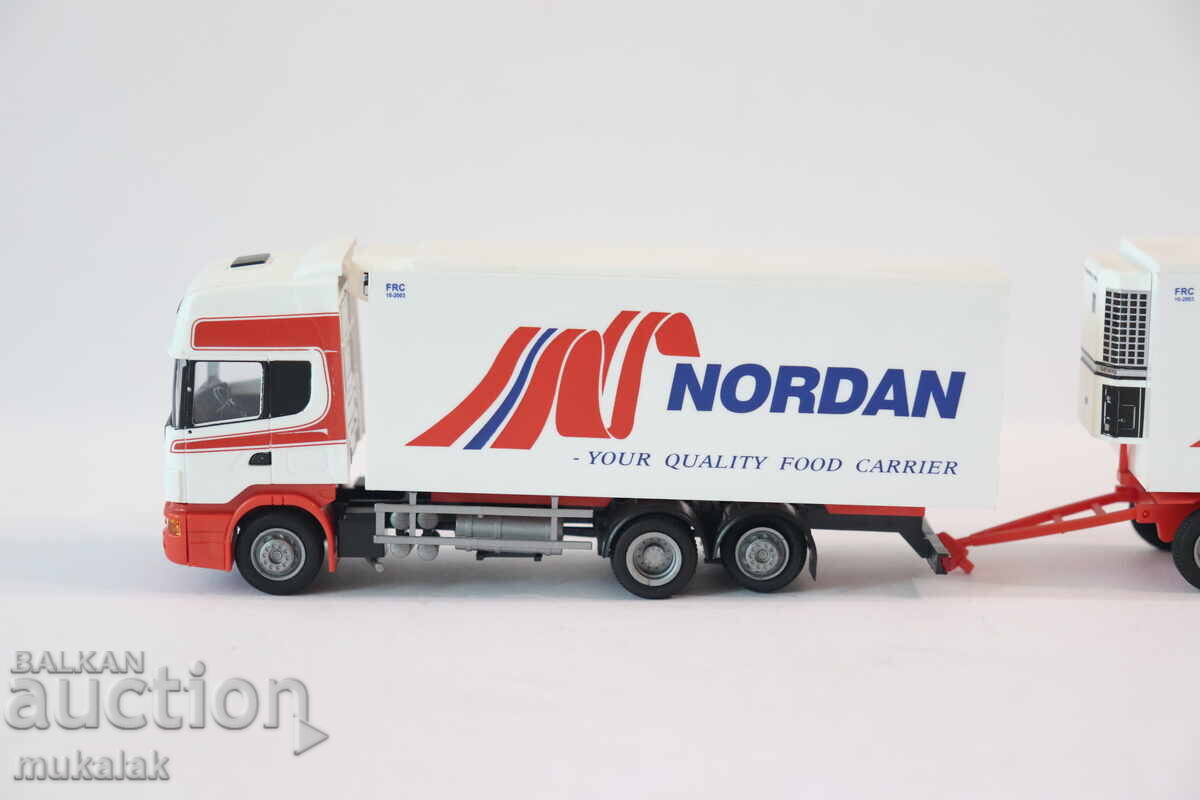 AMW 1:87 H0 SCANIA THERMO KING ΨΥΓΕΙΟΦΟΡΟ ΦΟΡΤΗΓΟ TIR ΜΟΝΤΕΛΟ με τιμή 45.00 BGN | € 23.01