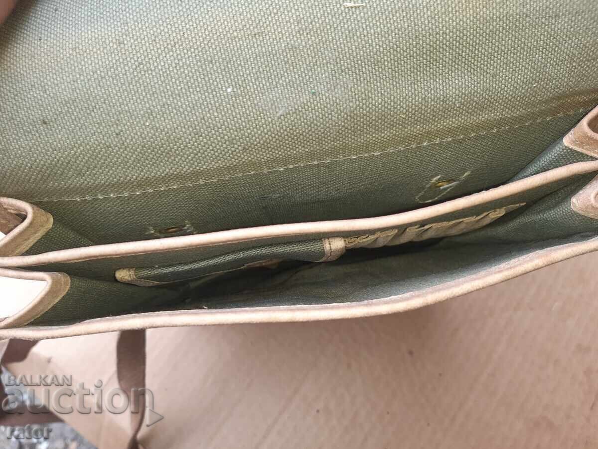 Auction  Old commander's, officer's bag, tablet - BNA, NRB