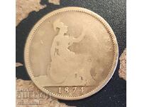 United Kingdom Coin 1 Penny, 1874