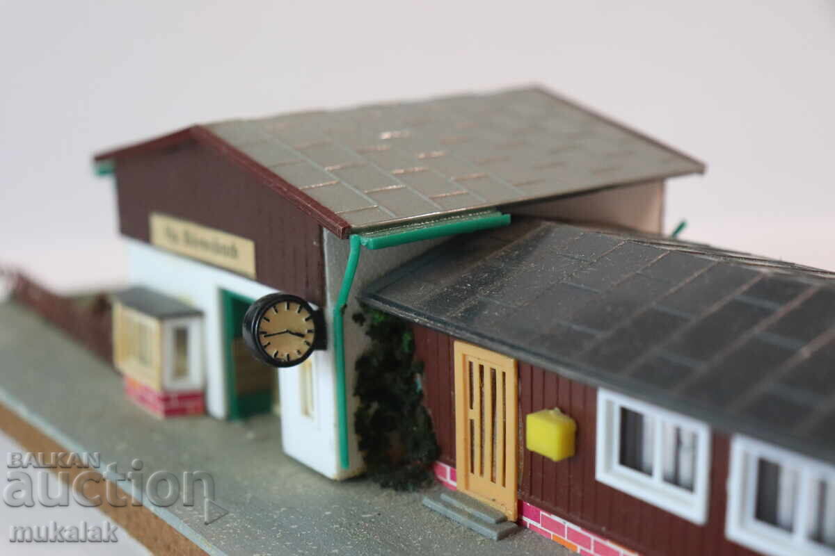 Παράδοση 1:87 H0 ΚΤΙΡΙΟ ΣΙΔΗΡΟΔΡΟΜΙΚΟΥ ΣΤΑΘΜΟΥ ΚΑΤΑΣΚΕΥΗ ΣΠΙΤΙ ΜΟΝΤΕΛΟ