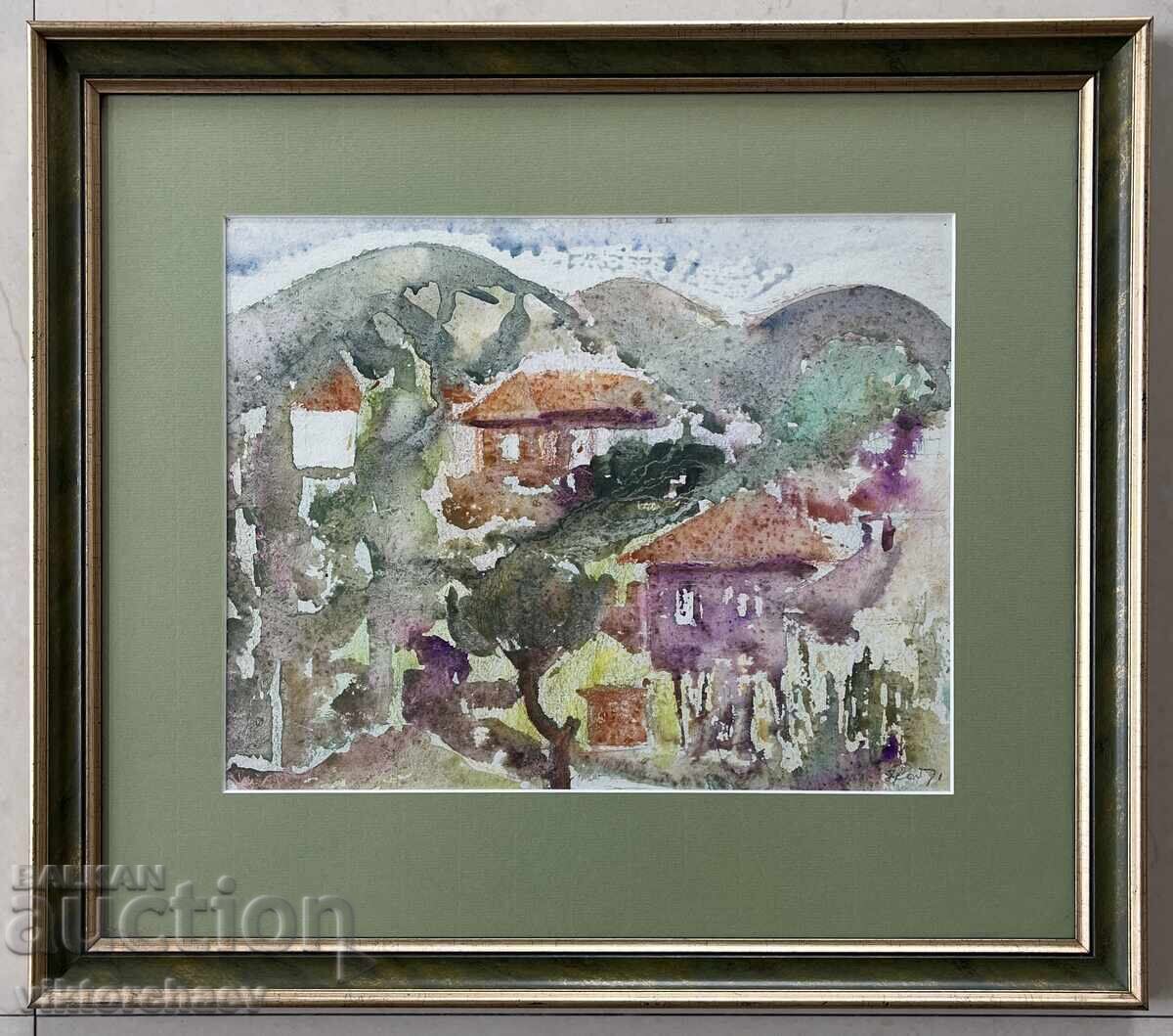 Nanet Baklayan painting - watercolor