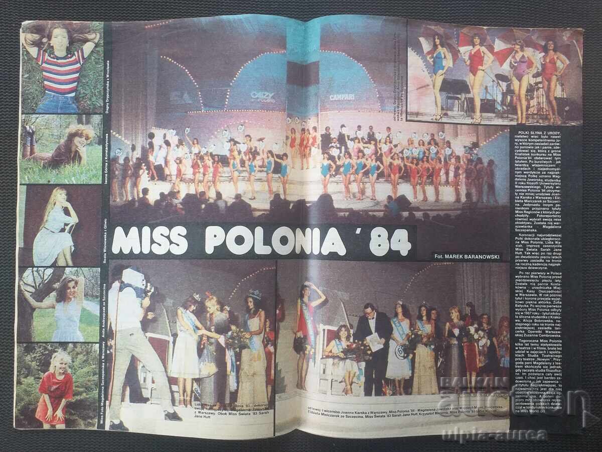 Miss Poland 84 Magazine EKRAN Miss Poland 84 Magazine EKRAN