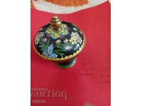 Αντίκα κουτί κοσμημάτων κλαζονέ 8εκ