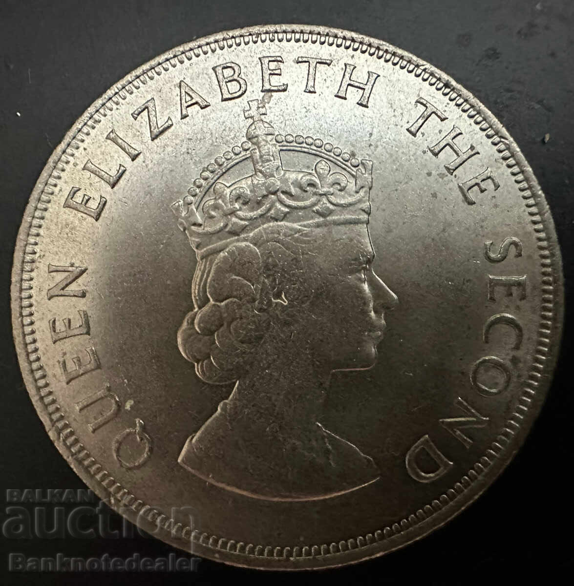 Τζέρσεϊ Κράουν 5 σελίνια 1966 με τιμή 10.00 BGN | € 5.11