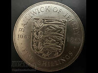 Τζέρσεϊ Κράουν 5 σελίνια 1966