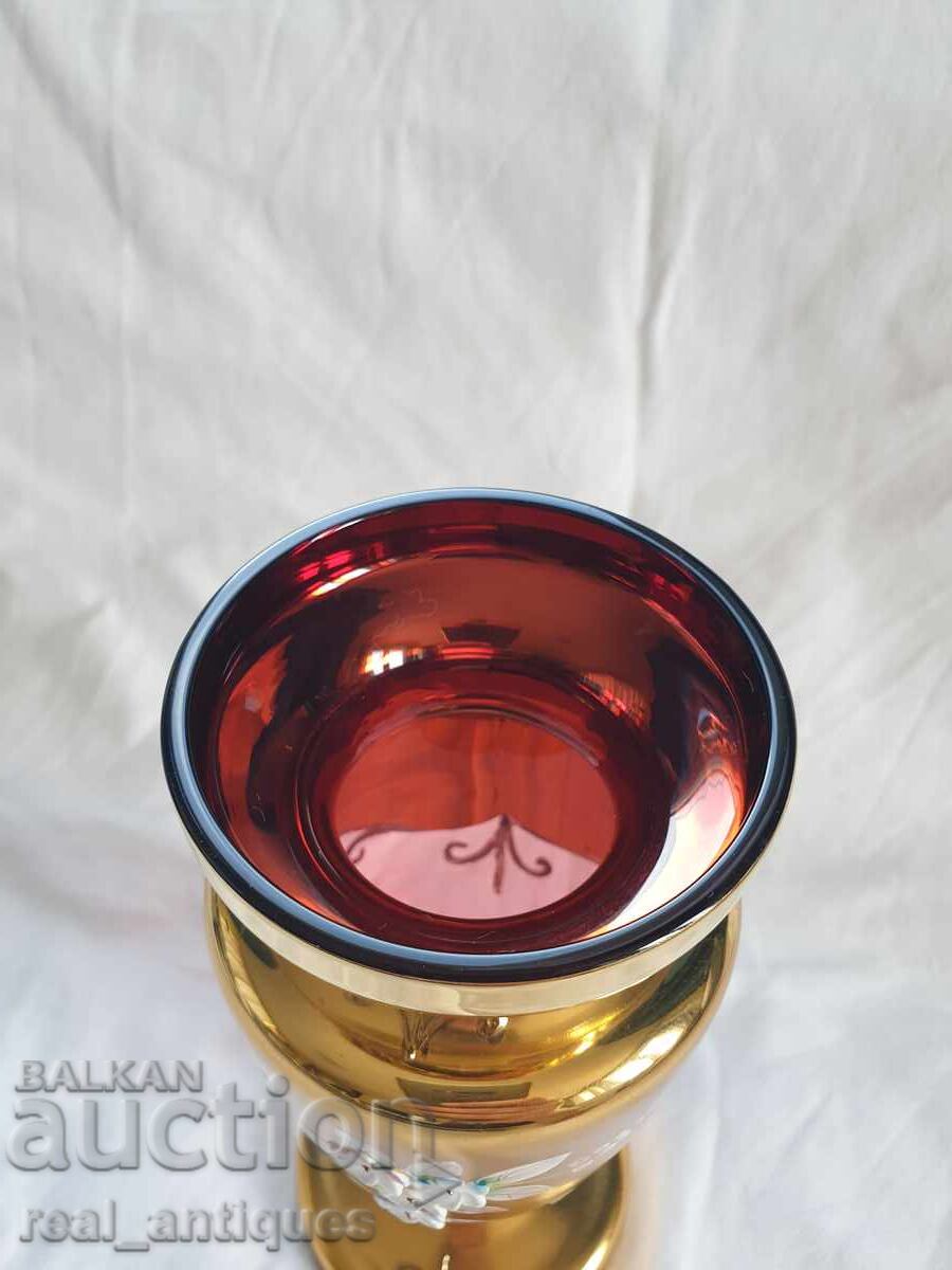 Delivery of Bohemia Glass Vase