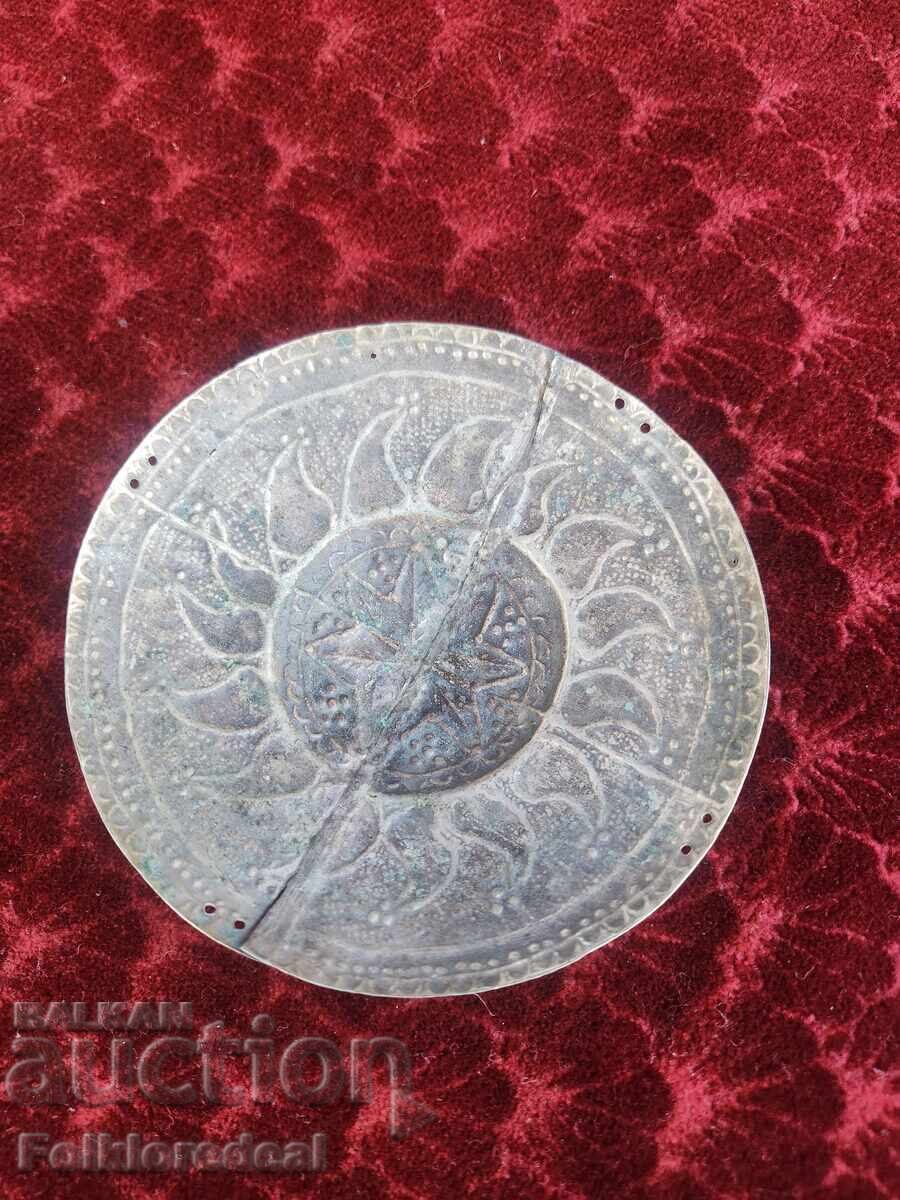 Ασημένιο τεπελούκ, κόσμημα κεφαλής, Οθωμανικό τεπελούκ 19ου αιώνα με τιμή 500.00 BGN | € 255.65 Ασημένιο τεπελούκ, κόσμημα κεφαλής, Οθωμανικό τεπελούκ 19ου αιώνα με τιμή 500.00 BGN | € 255.65