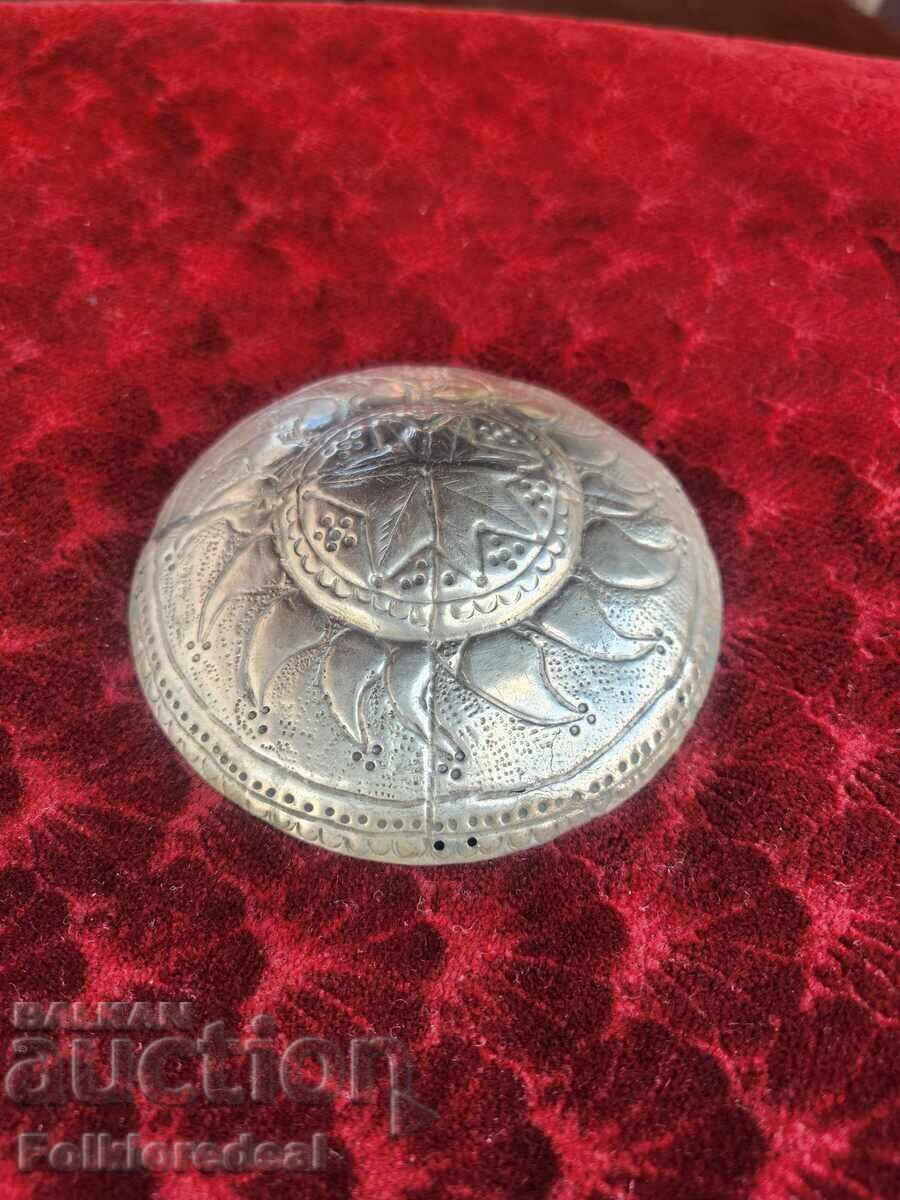 Tepeuc argint, podoabă de cap, tepeuc otoman secolul 19