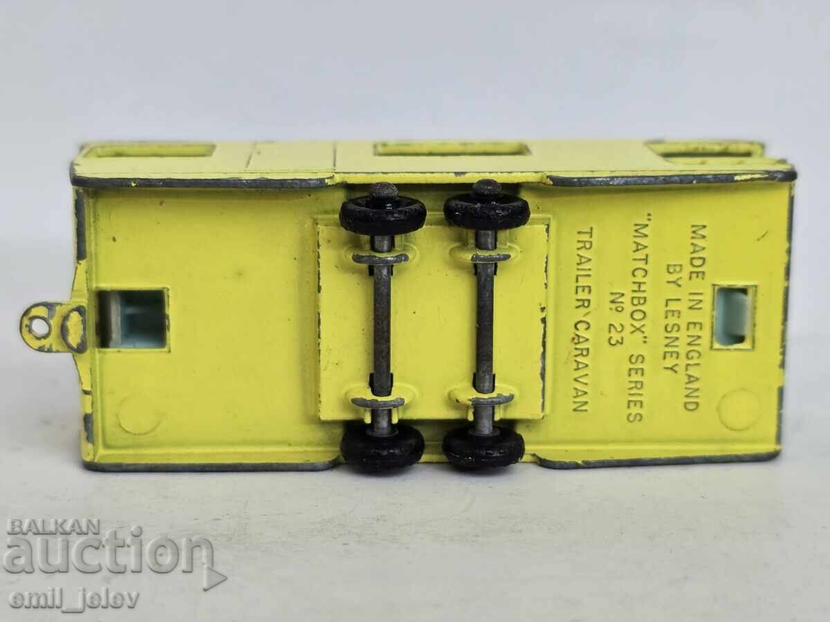 Matchbox Moko Lesney No.23D Trailer Caravan 1965 - 6