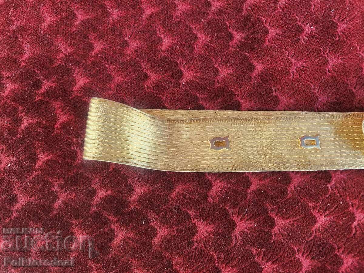 Ottoman city belt, silver belt with gold plating - 5 Ottoman city belt, silver belt with gold plating - 5