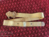 Οθωμανική ζώνη πόλης, ασημένια ζώνη με επιχρύσωμα