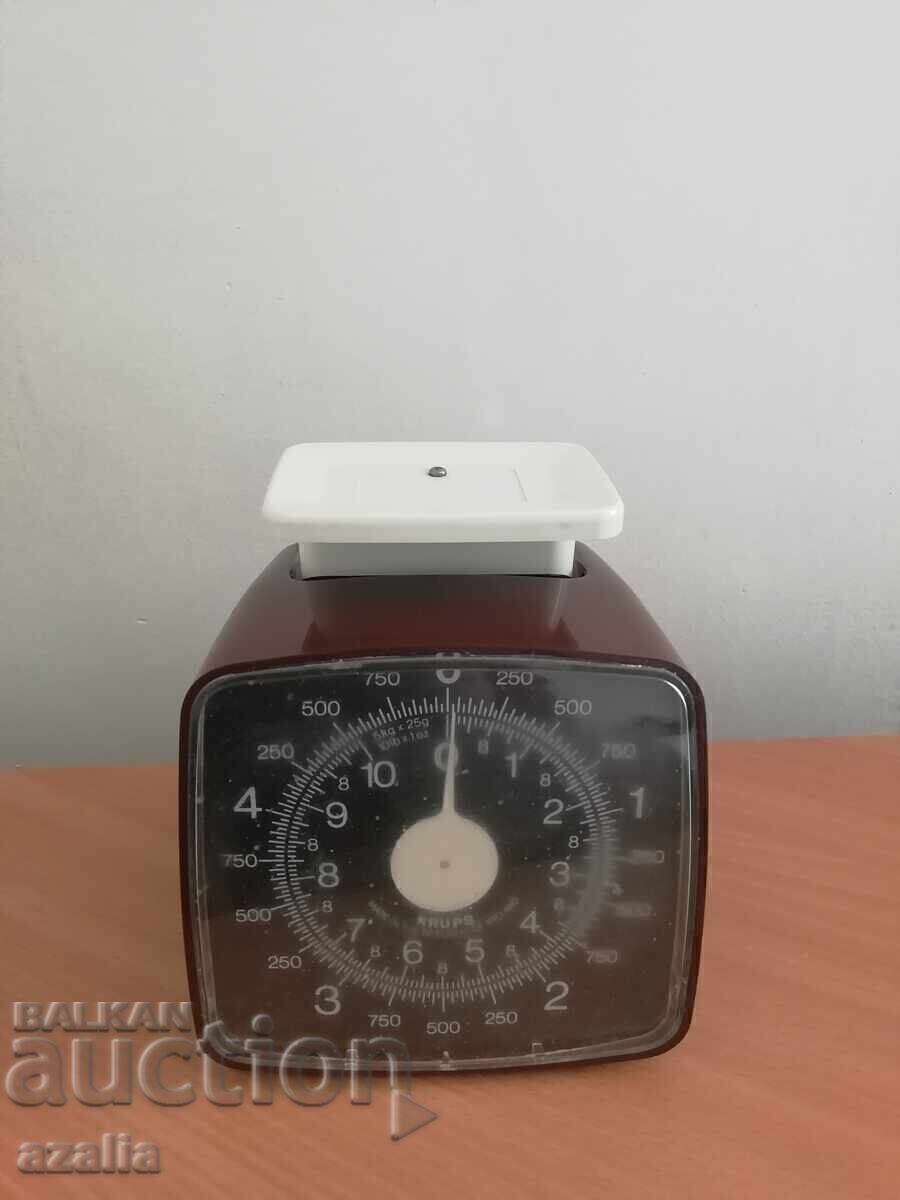 Auction  Vintage KRUPS Kitchen Scale