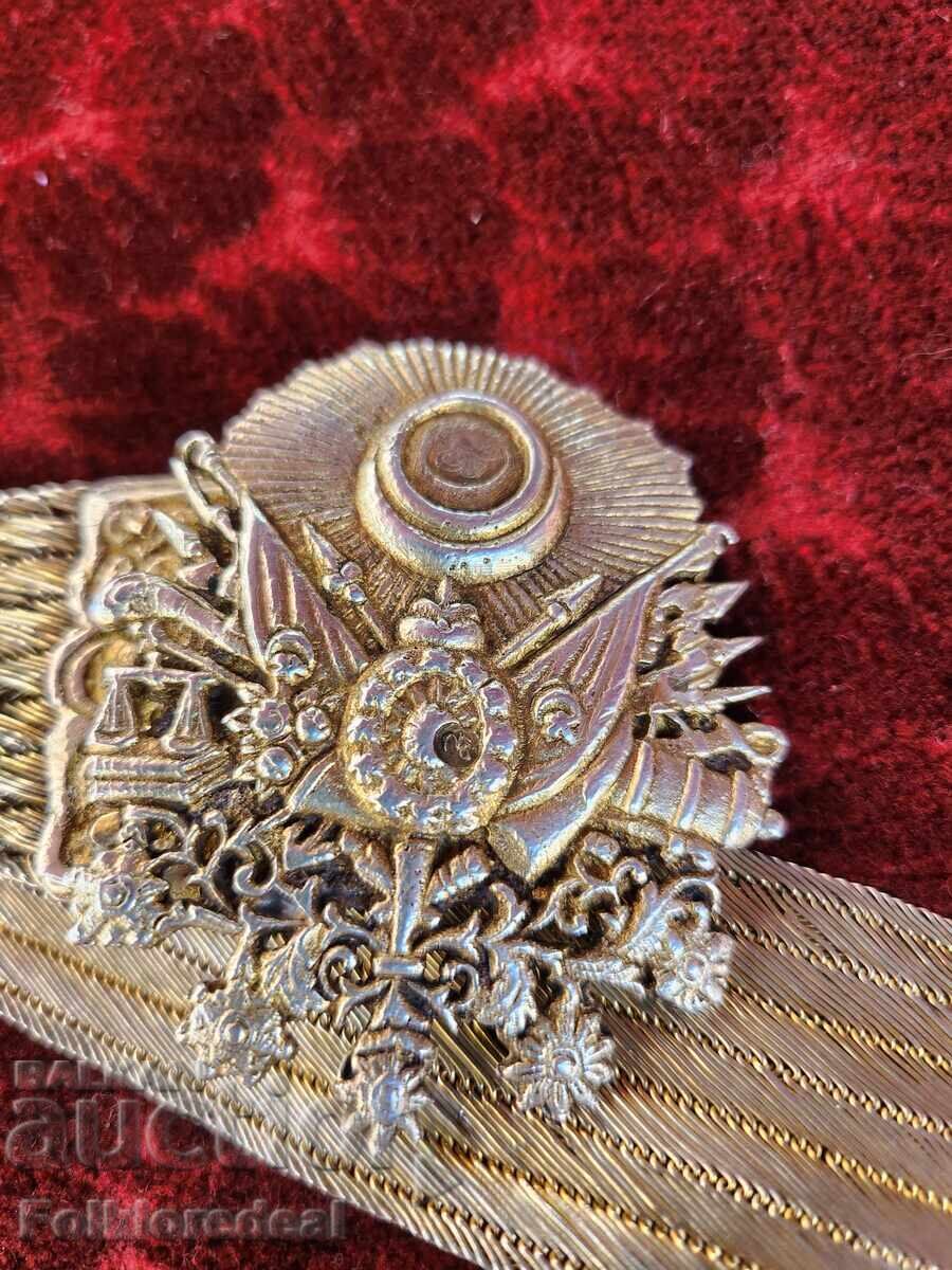 Auction Ottoman military belt, silver antique belt Auction Ottoman military belt, silver antique belt