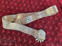 Ottoman military belt, silver antique belt