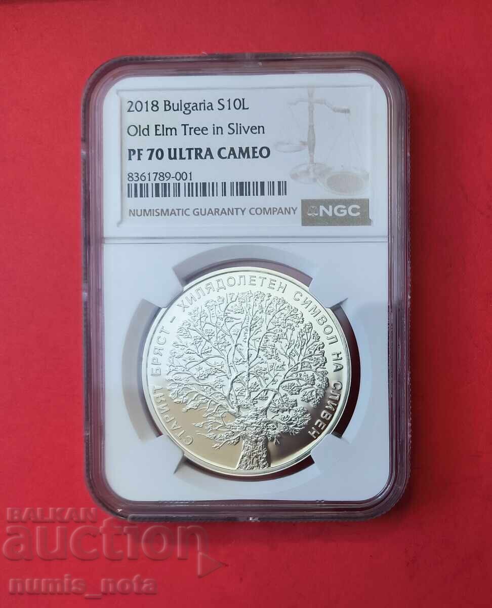 10 leva 2018 g. Το παλιό φτελιά στο Σλίβεν NGS PF 70