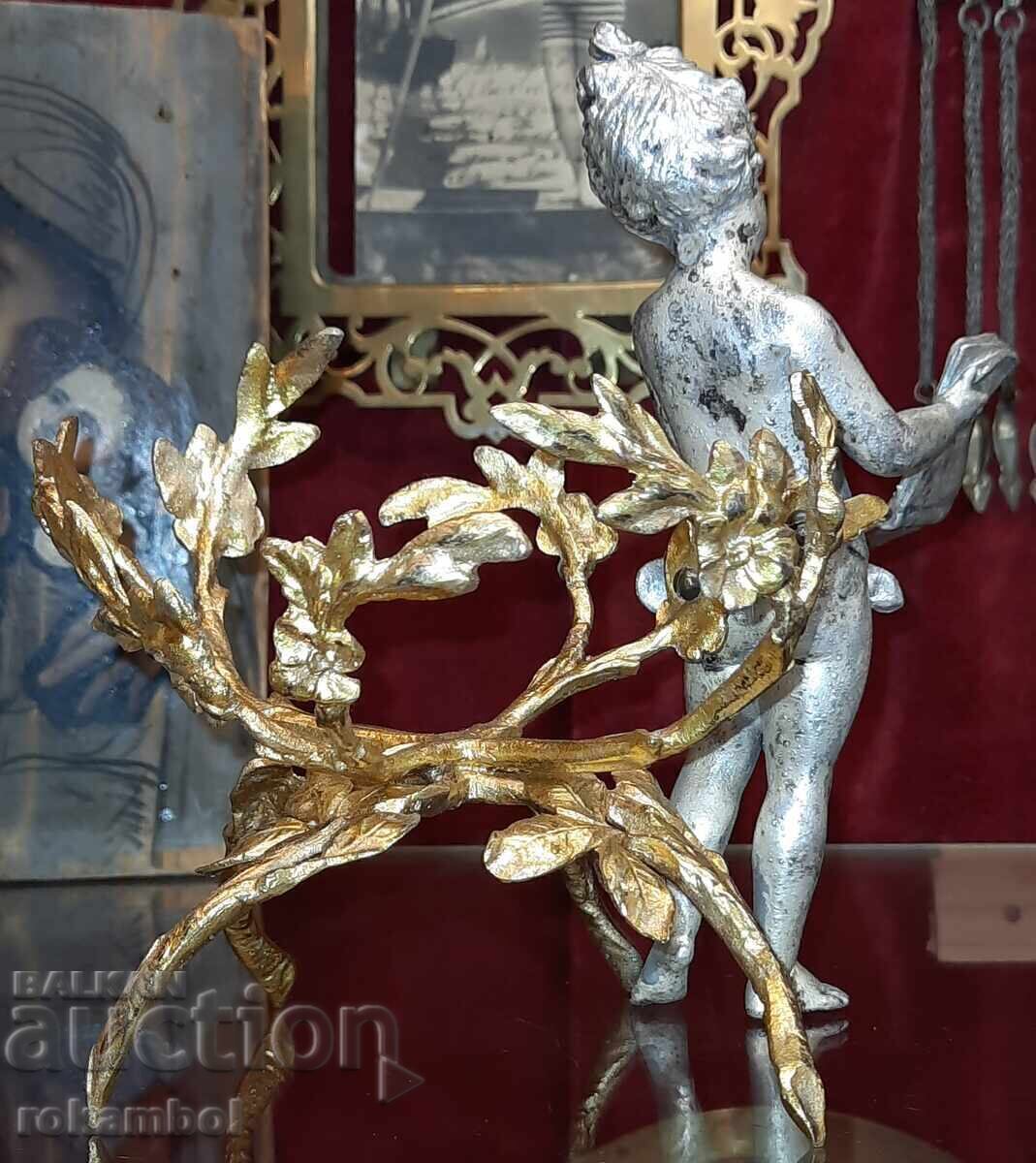 Delivery of Antique Italian figure 19th century